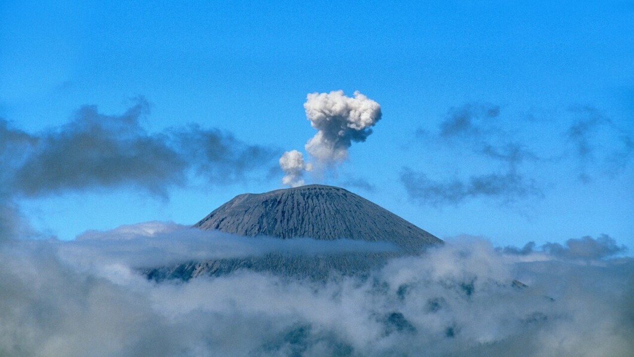 A Semeru vulkán mindig karácsony előtt lesz aktív (Fotó: Getty Images)