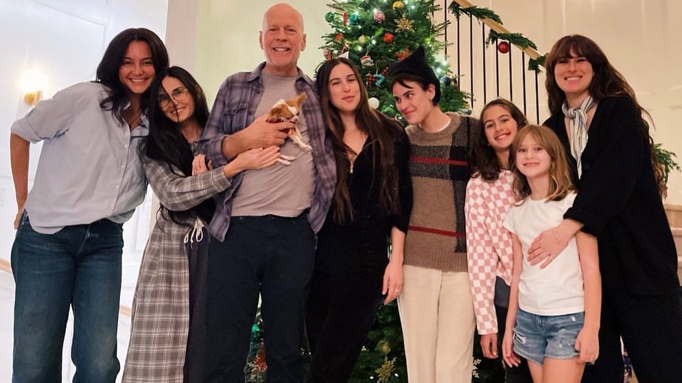 Bruce Willis és családja