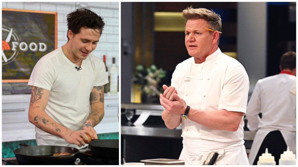 Gordon Ramsay bevédte David Beckham főzőcskéző fiát