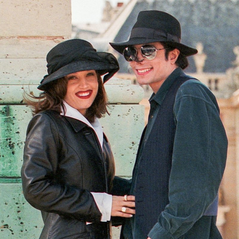 Lisa Marie Presley és Michael Jackson 