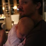 Jeremy Renner és kislánya