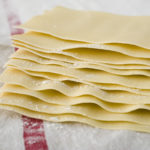 Nyers lasagne tésztalapok