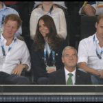 Katalin hercegné, Harry herceg és Vilmos herceg az olimpián