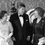 II Erzsébet, Ronald Reagan és Margaret Thatcher