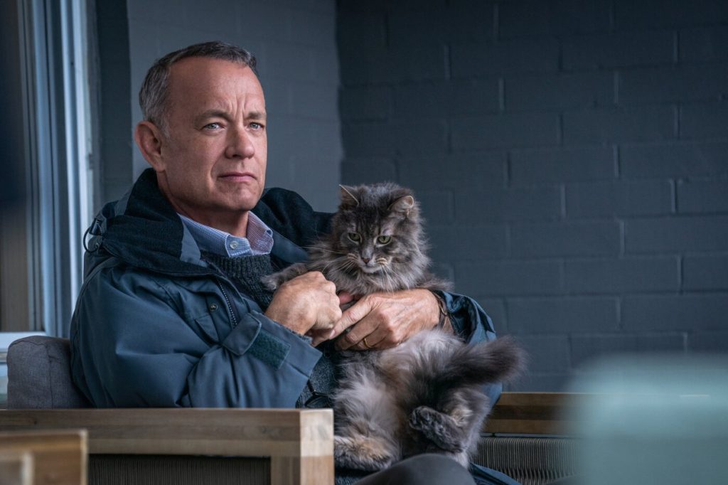Tom Hanks és Smeagol, a macska