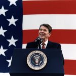 Ronald Reagan kampányol