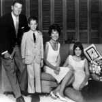 Ronald Reagan, Nancy Reagen, Ron Junior és Patti Davis