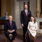 V. Harald, Haakon koronaherceg és Ingrid Alexandra