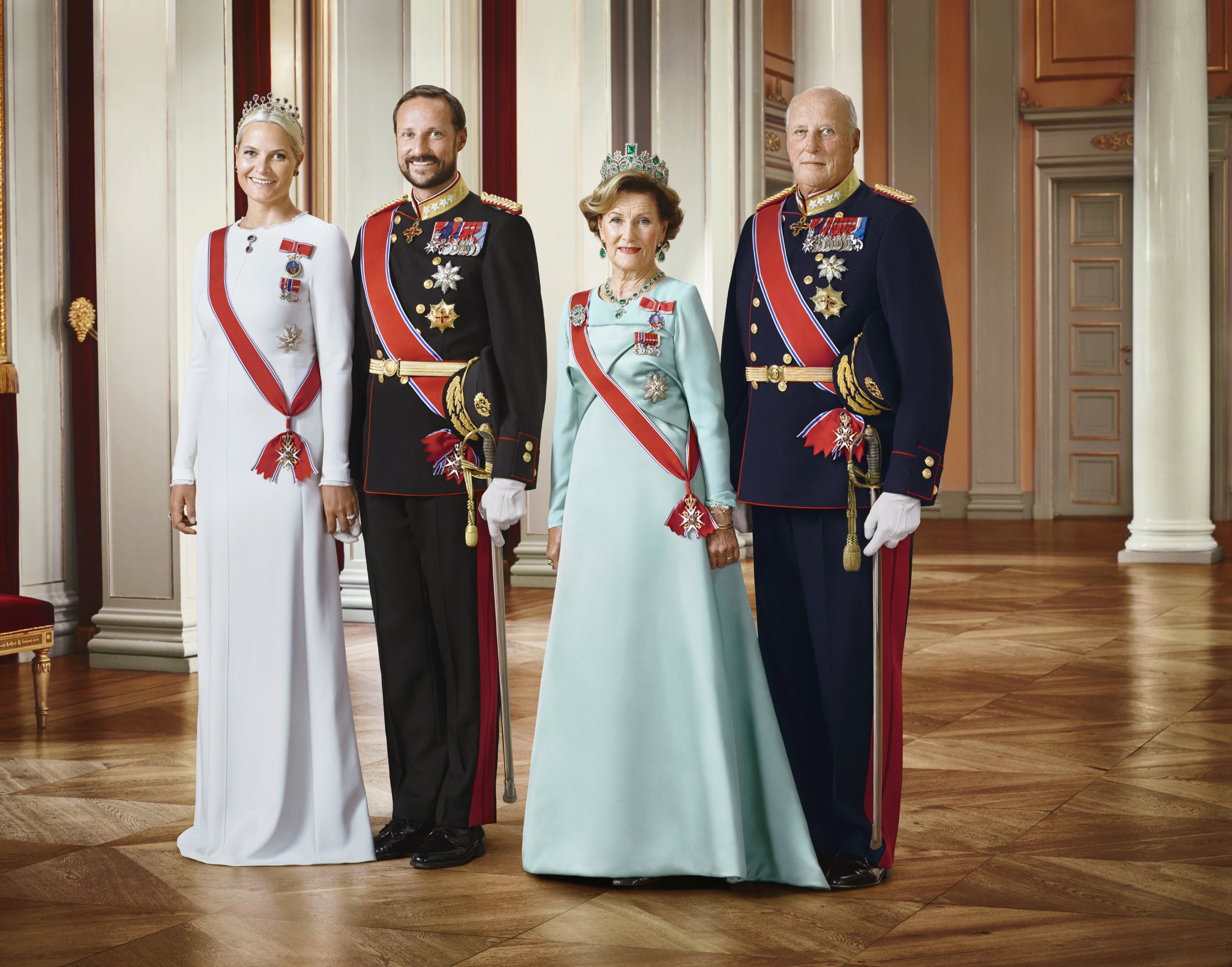 Harald király és családja