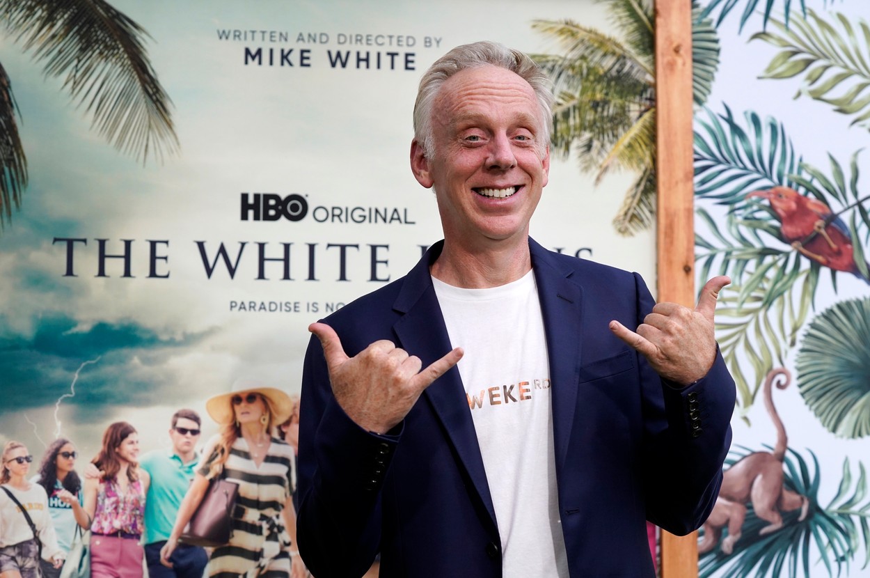 Mike White A Fehér Lótusz premierjén