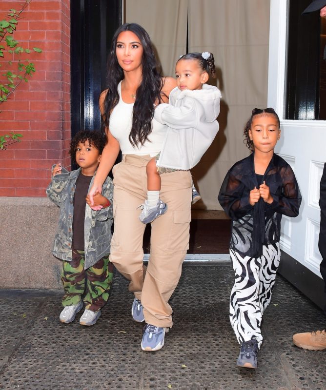 Kim Kardashian és a gyerekek
