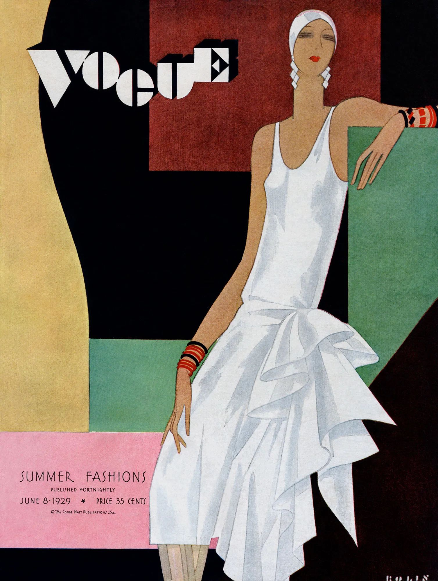 1929-es Vogue borító 