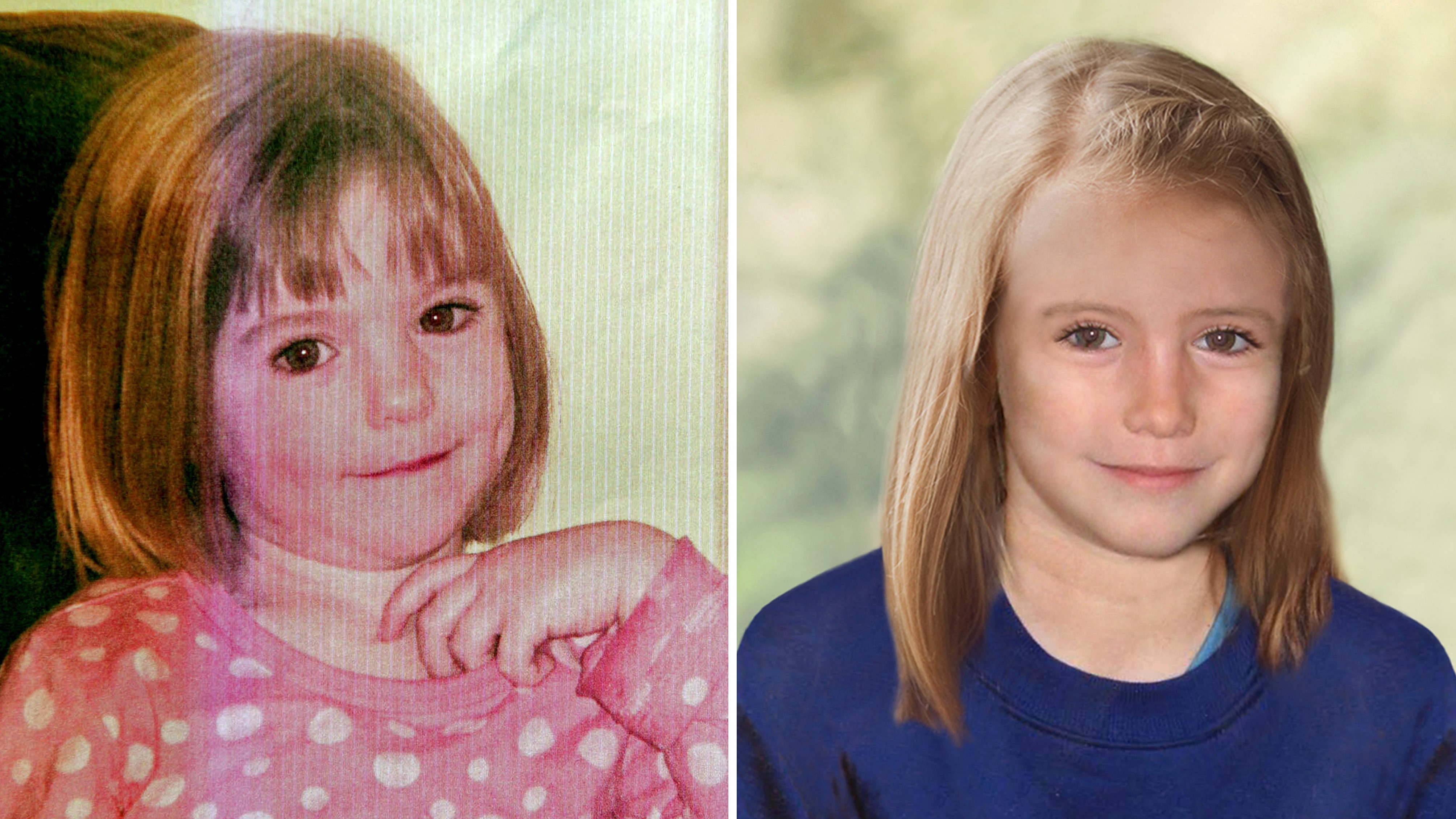 2012-ben tettek közzé egy képet arról, hogyan nézett ki Madeleine McCann eltűnésekor, és hogyan nézhetett ki 9 évesen.