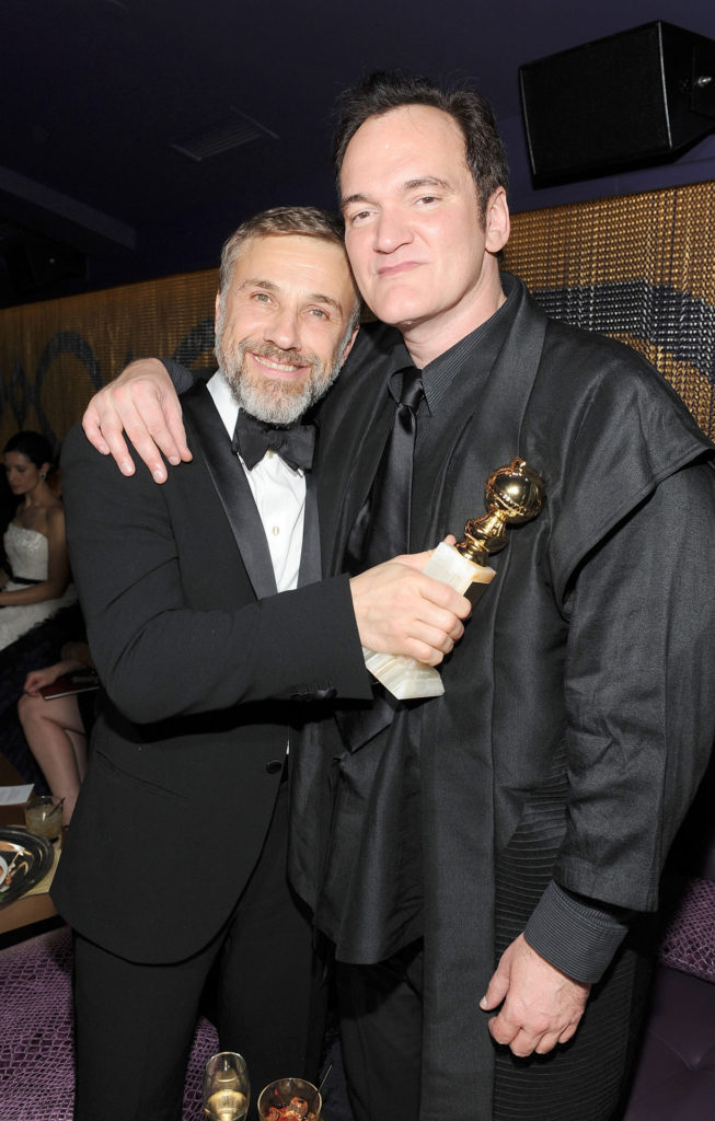 Christoph Waltz és Quentin Tarantino