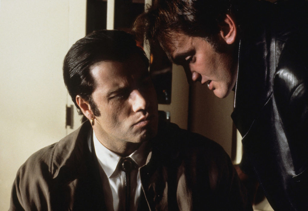 John Travolta és Quentin Tarantino