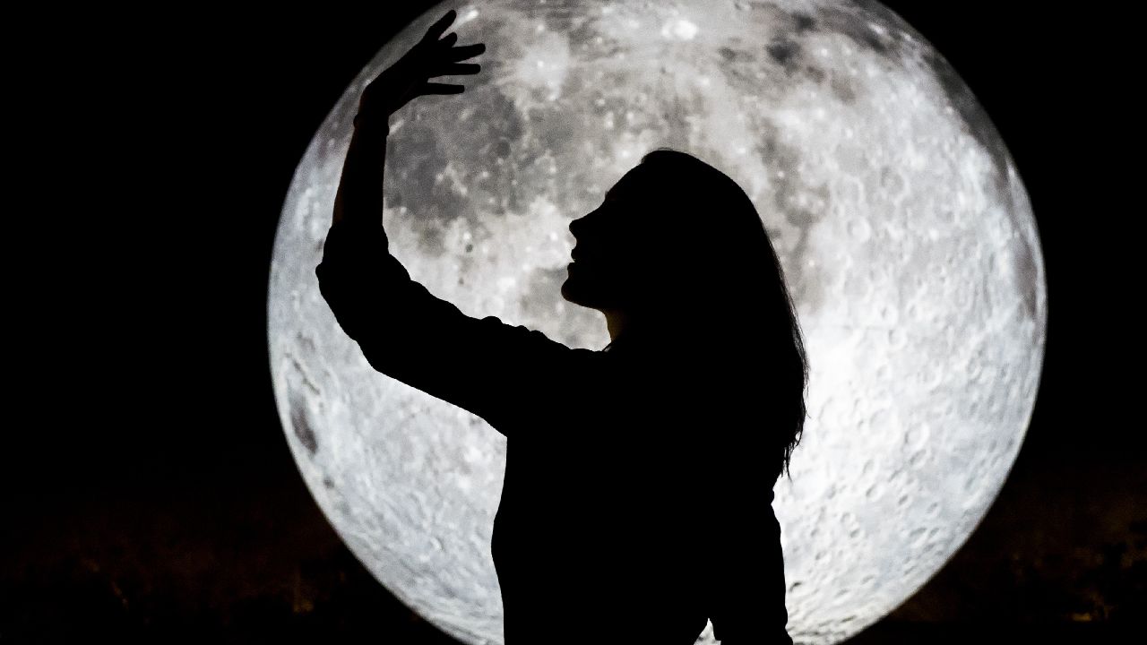 Hölgy a holdfényben