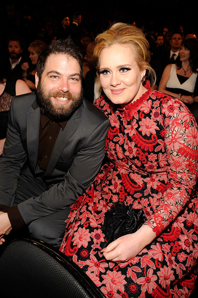 Adele és (a most már ex)férje, Simon Konecki az 55. GRAMMY-díjátadón 2013-ban (Fotó: Kevin Mazur/WireImage)