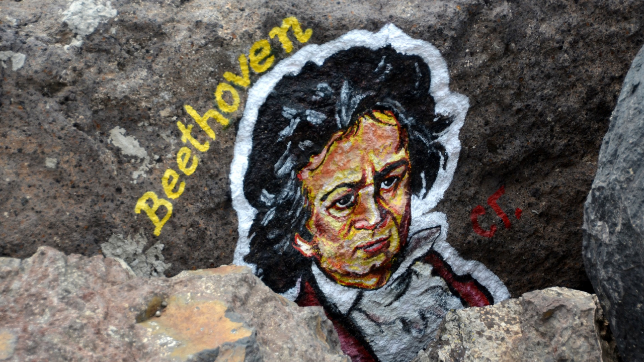 Beethoven graffiti