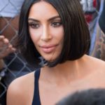 Kim Kardashian power bob frizurája