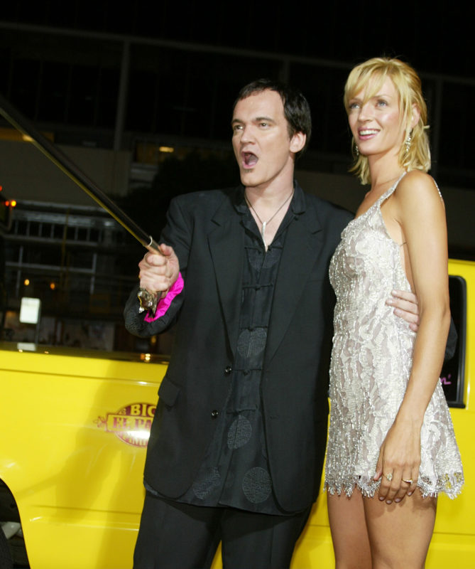 Uma Thurman és Quentin Tarantino