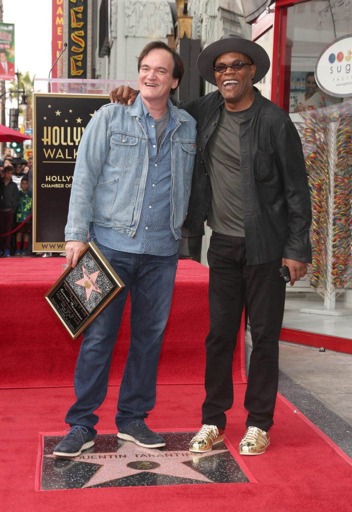Quentin Tarantino és Samuel L. Jackson