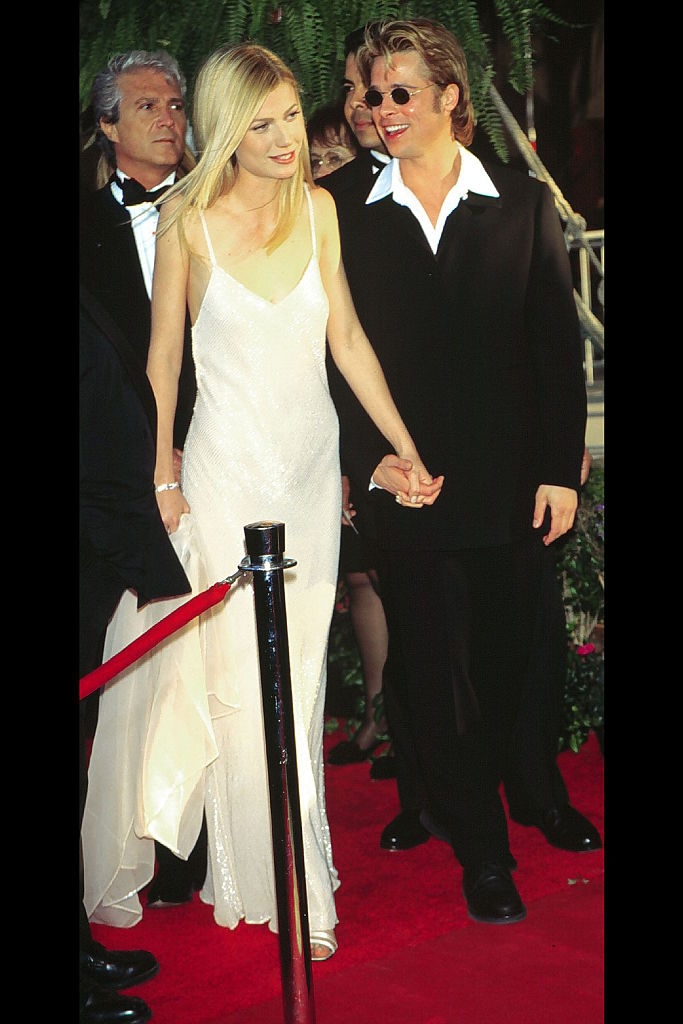 Gwyneth Paltrow és Brad Pitt az 1996-os Oscar-gálán