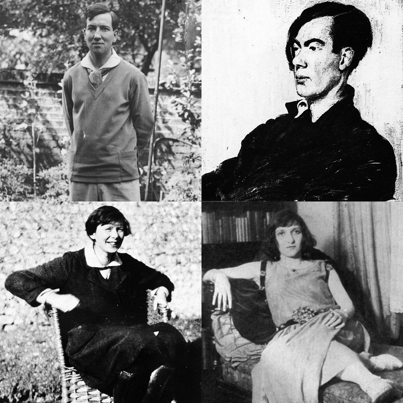 Robert Graves, Geoffrey Phibbs, Nancy Nicholson és Laura Riding