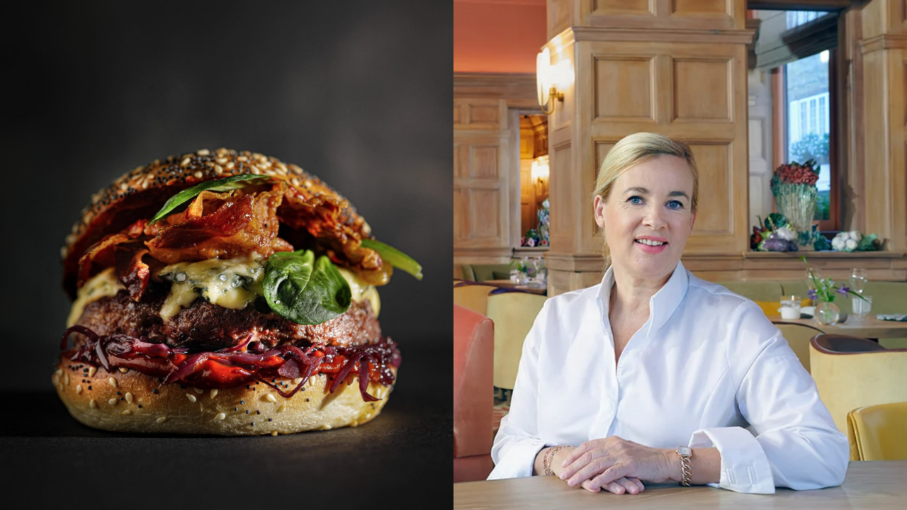 Egy Jòia Bun burger és Hélène Darroze séf