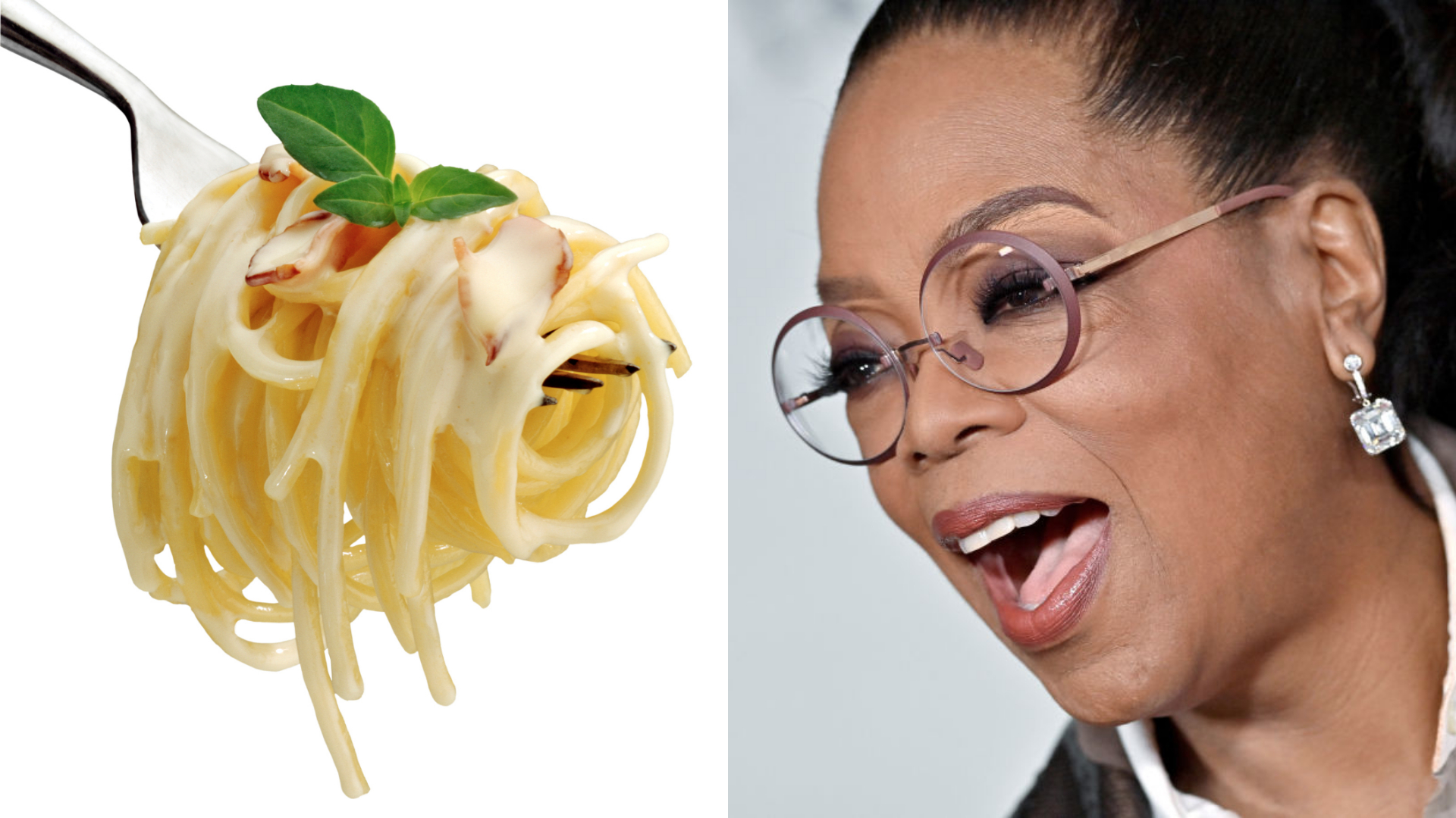 krémes spagetti Oprah Winfrey