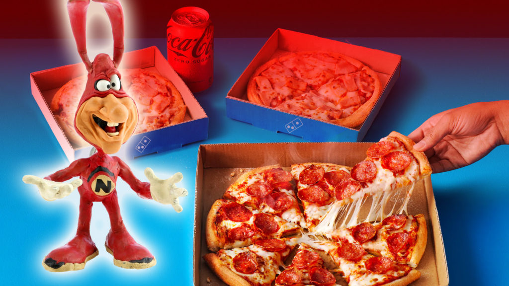 Noid, la mascota de la cadena de pizzerías Domino’s