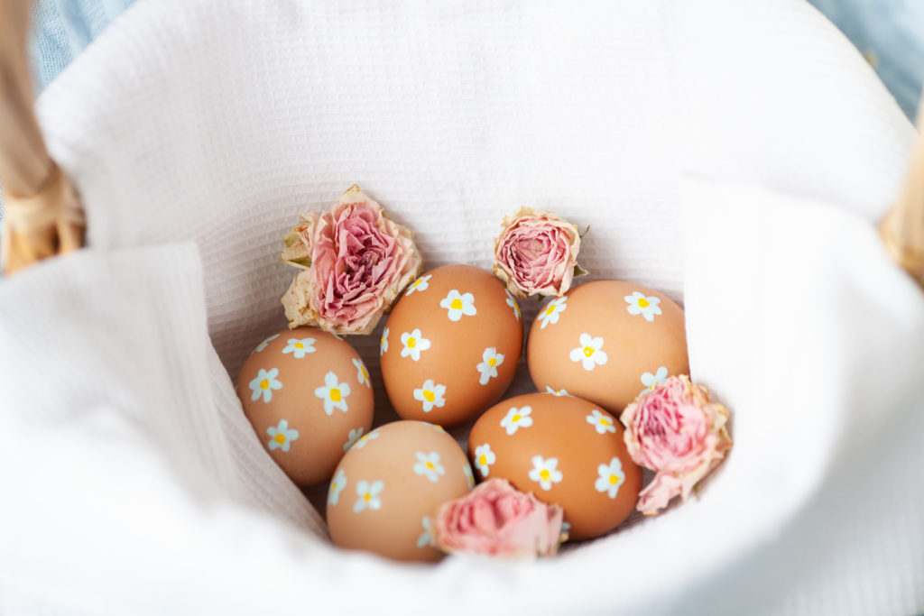 Virágos tojások