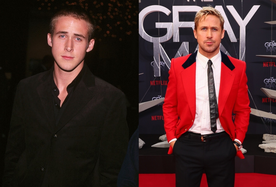 Ryan Gosling akkor és most
