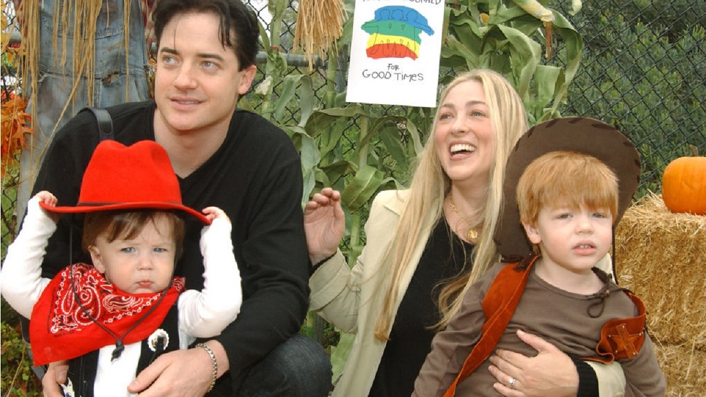 Brendan Fraser családja