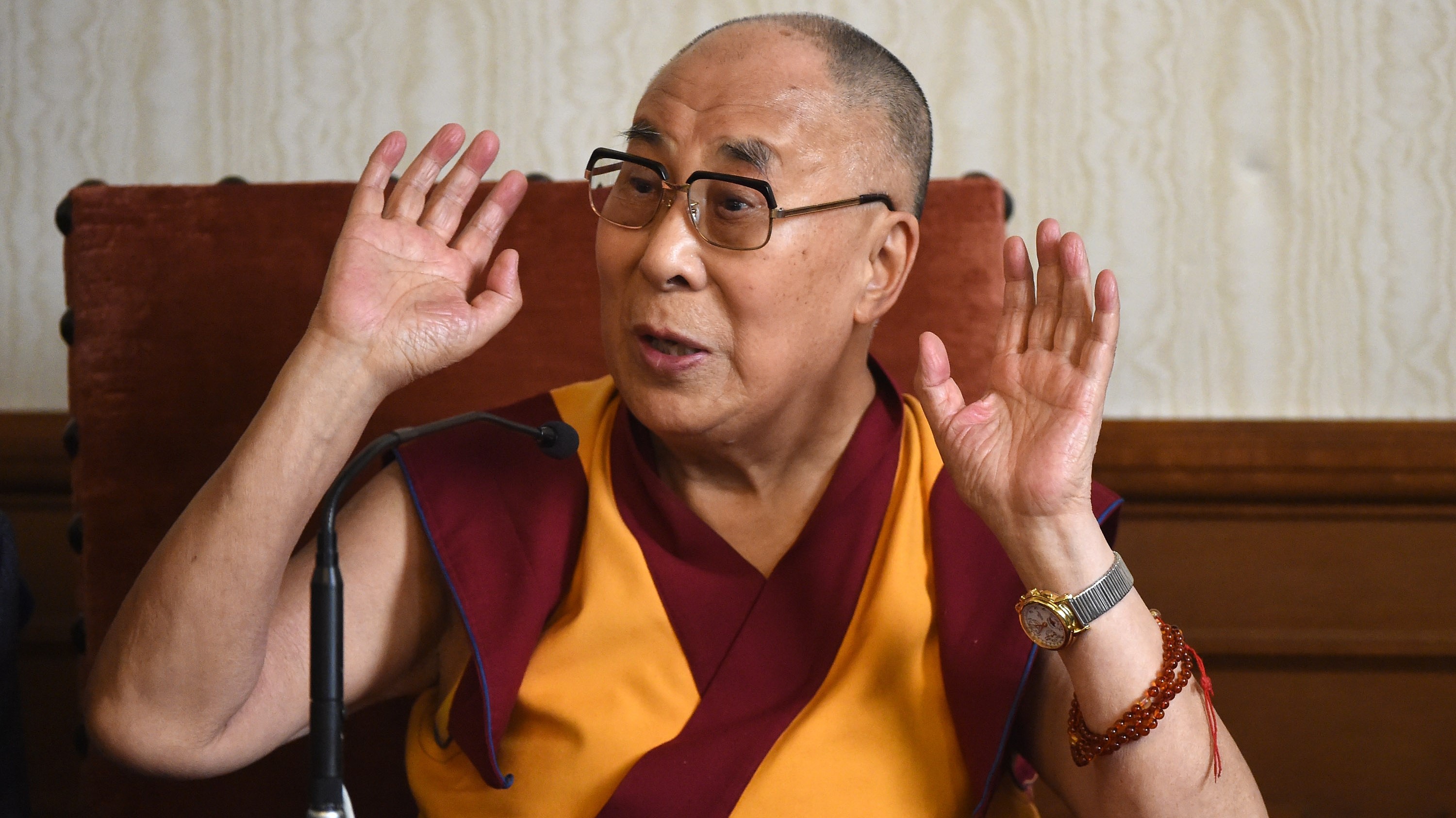 A dalai láma Milánóban