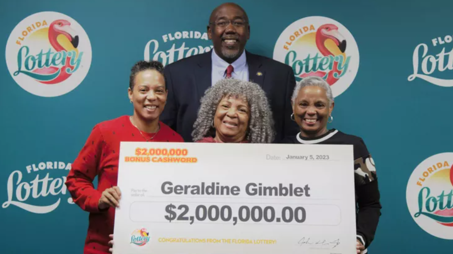 Kétmillió dollárt nyert Geraldine Gimblet