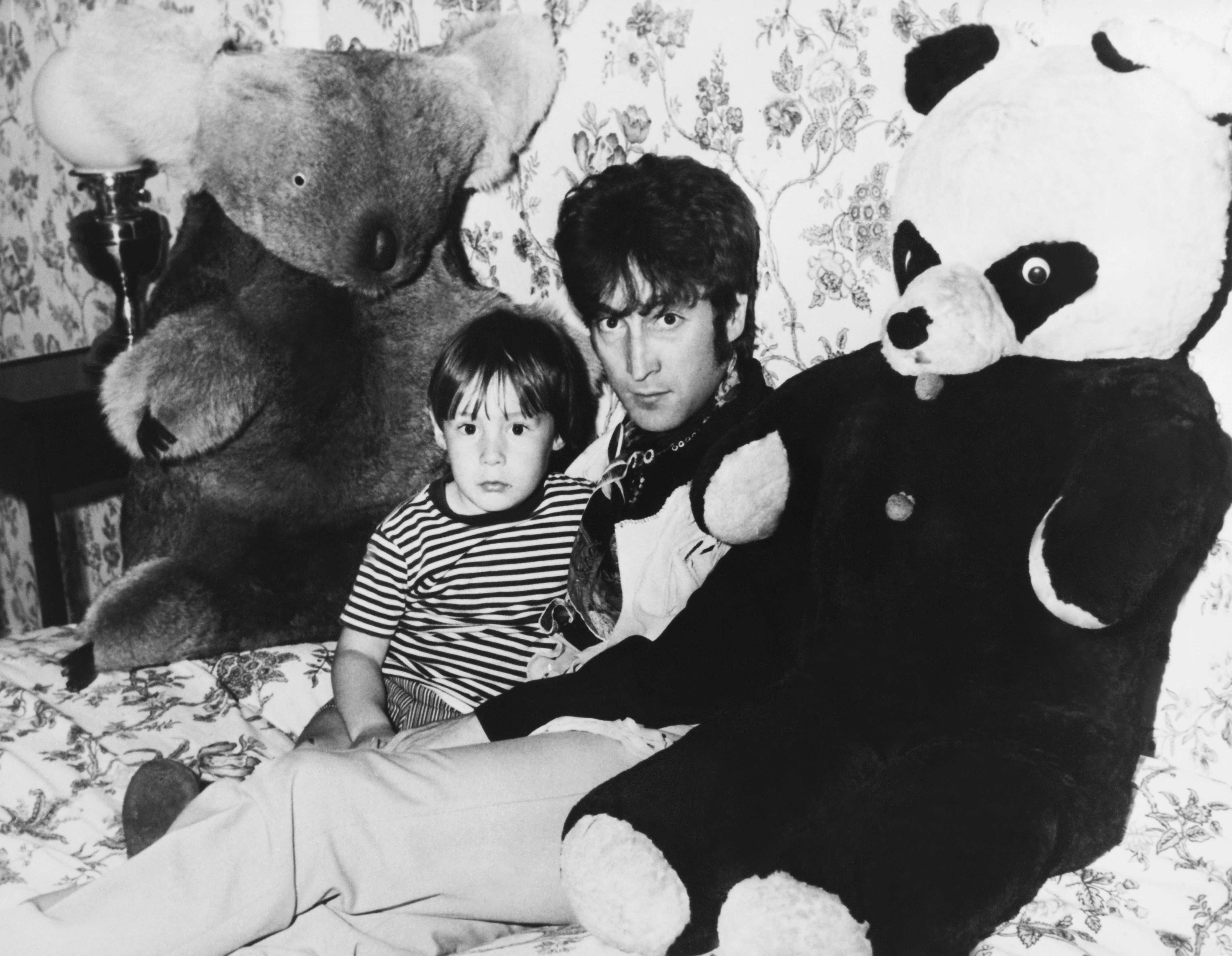 Julian és John Lennon