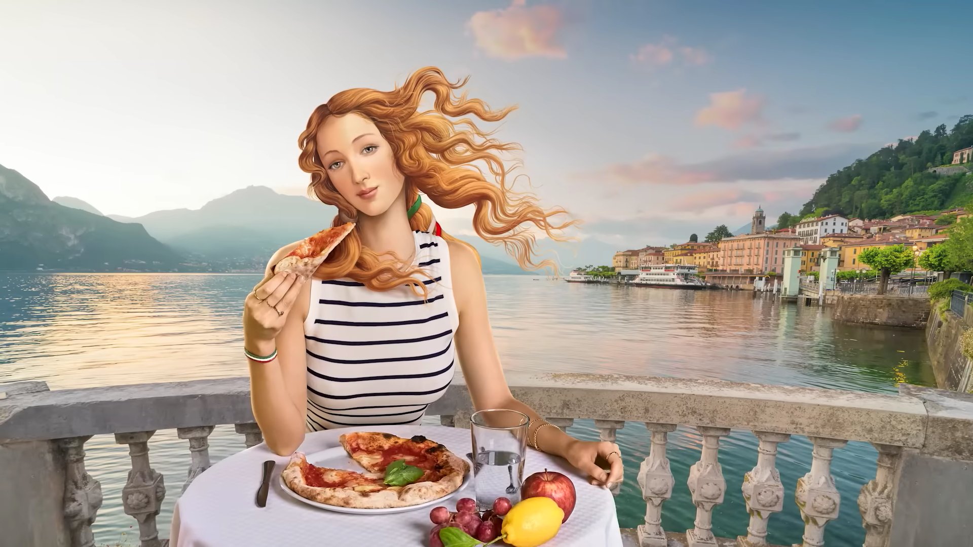 Jelenet az olasz turisztikai imázsfilmből