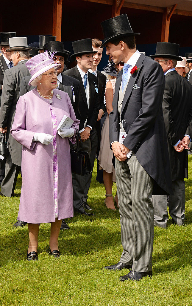 Pál herceg Erzsébet királynővel