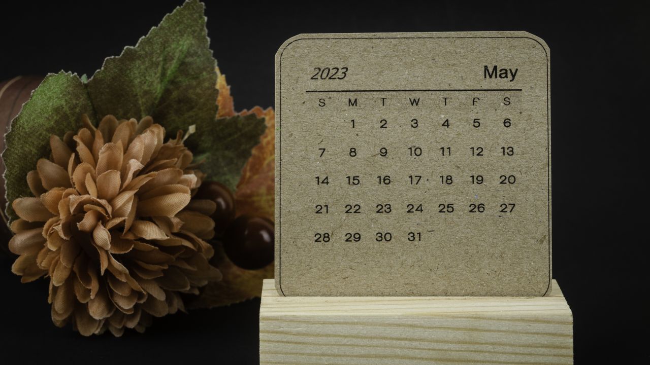 2023. májusi naptár