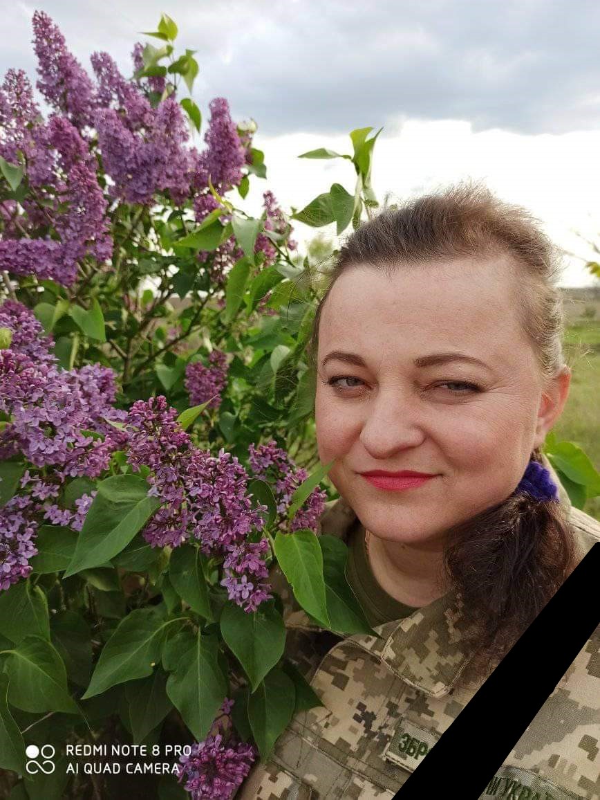 A háborúban elhunyt kárpátaljai katonanő, Hegedűs Alla Vaszilivna 