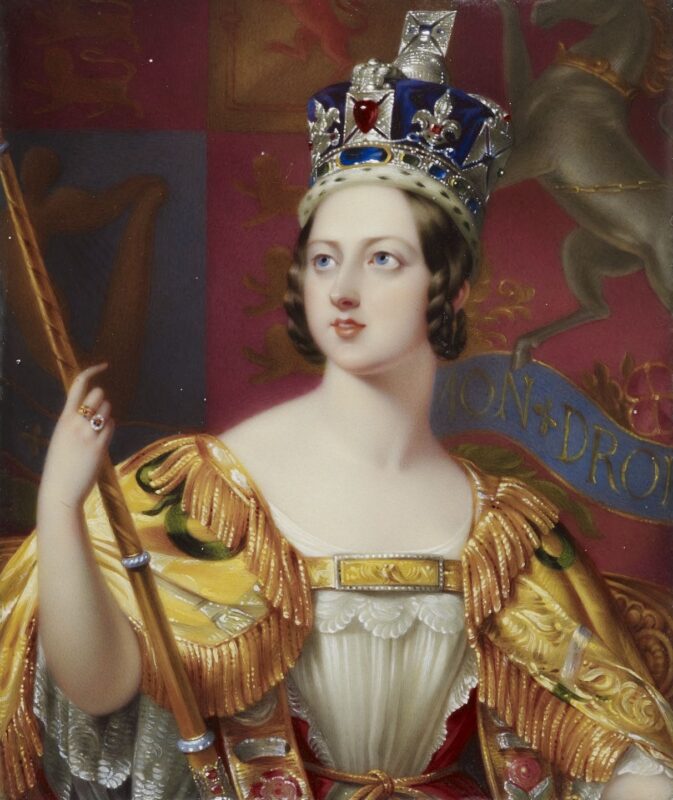 Viktória királynő koronázási portréja (forrás: Wikipedia)