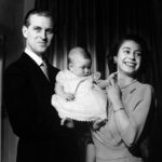 Erzsébet hercegnő és Edinburgh hercege első gyermekükkel
