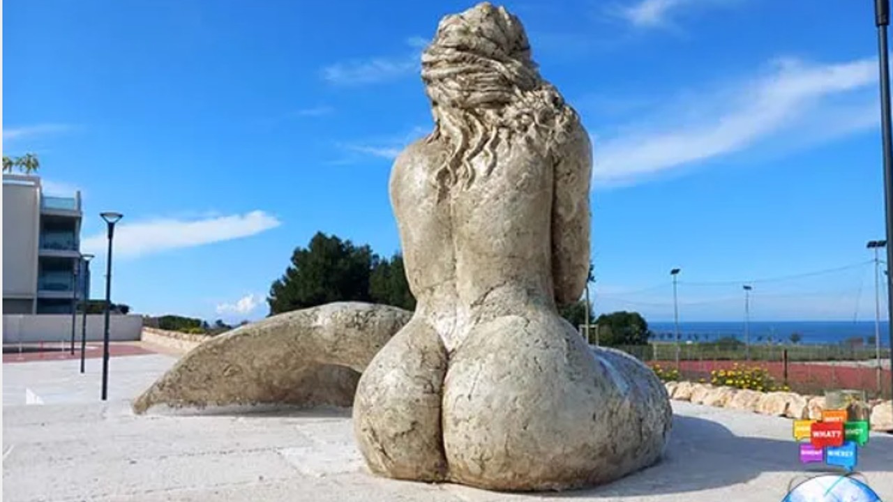 Túl szexi lett ez az olasz sellő szobor, tiltakoznak a helyiek | nlc