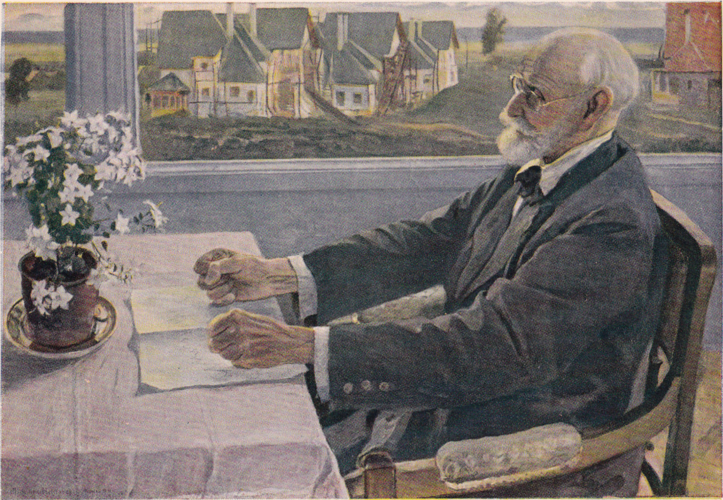 Ivan Pavlov portréja 1935-ből (forrás: Wikipedia)