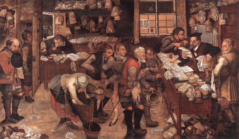 Ifjabb Pieter Brueghel: A falu ügyvédje