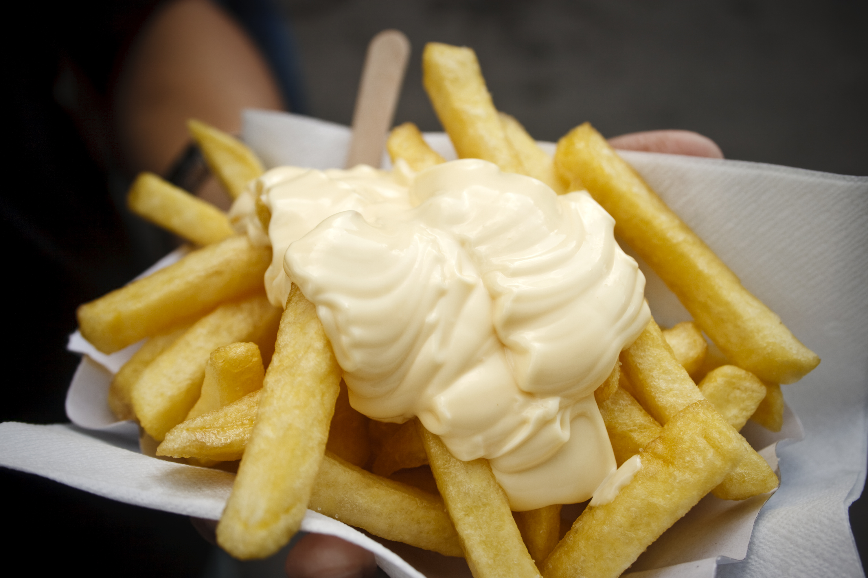 Street food: sült krumpli majonézzel