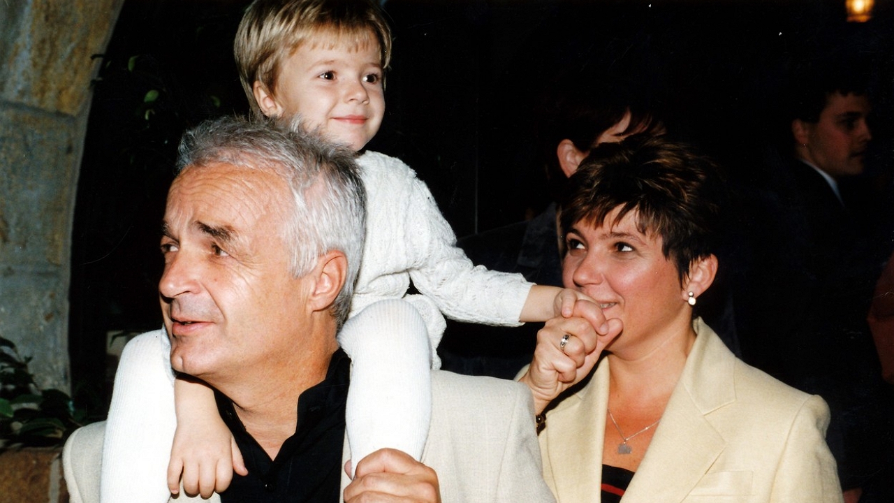 Aigner Szilár és családja