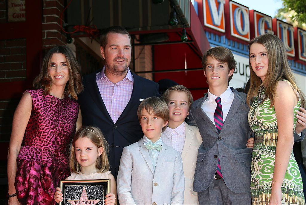 Chris O'Donnell és a családja
