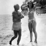 Picasso és Gillot a tengerparton
