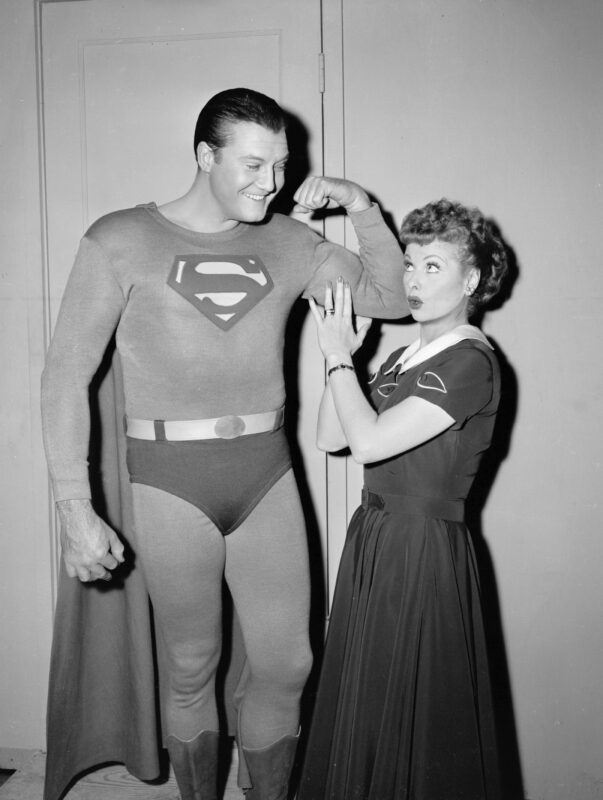 George Reeves és Lucille Ball